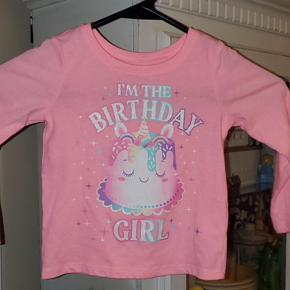 Birthday shirt children place